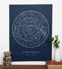 Star Chart Quote Art Print Art Prints Quotes Constellation Print Star Chart