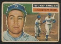 1956 Topps Baseball Card