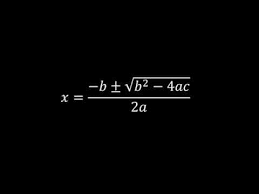 The Quadratic Formula Song With Harmony Youtube Quadratic Formula Quadratics Math Memes