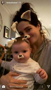 Binky Felstead had a scary ordeal with baby India