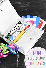 They're original and can be low cost too. Creative Gift Card Wrapping Ideas The Cottage Market