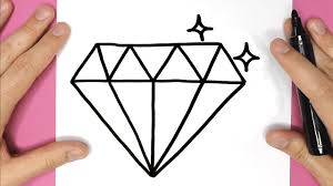 Zeichnen lernen mit bleistift selbst kunst. Einen Diamanten Zeichnen Einfach Youtube