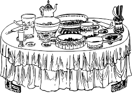 They must be projected and constructed to be comfortable, pleasant, harmonious, filled with greenery, flowers, colors, emotions, and be prepossessing to relaxation and rest. Tisch Buffet Zeichnung Clip Art Buffet 2400 1683 Transparenter Png Kostenloser Download Strichzeichnungen Serveware Wohnaccessoires