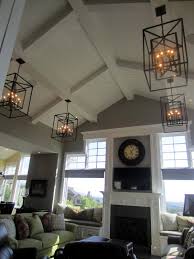 Whether you're looking for a low hanging chandelier, an intricately designed pendant lamp or a ceiling track of spotlights, you'll find plenty to choose from in our range. 17 Beautiful Living Room Lighting Ideas Pictures That Will Inspire You Vaulted Ceiling Living Room High Ceiling Living Room Living Room Light Fixtures