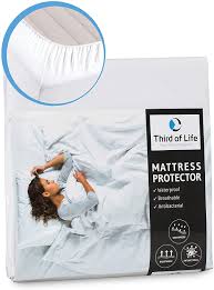 Es entsteht keine kuhle in der mitte. Amazon De Matratzenschoner 200 X 200 Cm Wasserdicht Atmungsaktive Matratzenauflage Hygienischer