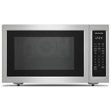 Kitchenaid Kmcc5015gss 21 3 4 Countertop Convection Microwave Oven 1000 Watt Furniture And Appliancemart Microwaves Countertop