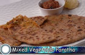 Mixed Vegetable Paratha Recipe In Hindi Paratha Recipes Mixed Vegetables Recipes