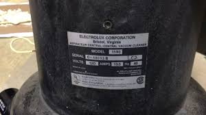 Central vacuums are a good investment: Electrolux 1590 Central Vacuum Repair Youtube