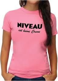 Image result for niveau keine creme t-shirt