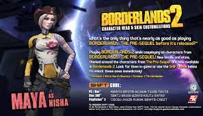 The horrible hunger of the ravenous wattle gobbler is a dlc for borderlands 2, featuring a thanksgiving theme. Borderlands 2 Pre Sequel Inspired Heads And Skins Shift Codes Gearbox Software