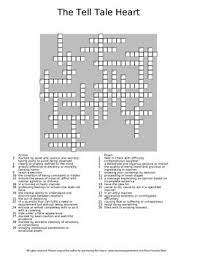 The crossword clue possible answer is available in 3 letters. The Tell Tale Heart By Edgar Allan Poe Guided Reading Worksheet Vocab Puzzles