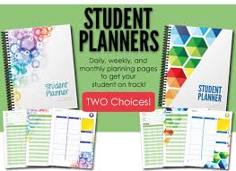 You can find her writing about her family adventures and inspiring you to make healthier choices for your family. Student Planner Homeschool Creations