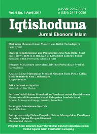 Hal ini tak lepas dari kesadaran pelaku umkm terhadap pentingnya pengelolaan keuangan perusahaan. Vol 6 No 1 2017 April Iqtishoduna Jurnal Ekonomi Islam