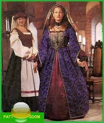 Mccalls 2243 Ladies French Medieval Dress Patterns Plus Size
