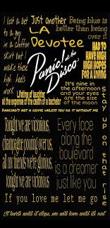 Iphone wallpaper, vintage book covers, book cover art, room posters, retro aesthetic. Patd Lyrics Panic At The Disco Lyric Panic At The Disco High Hopes Dying In La Hd Mobile Wallpaper Peakpx