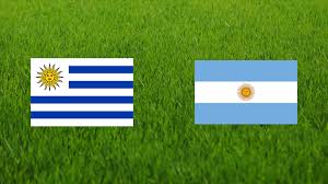 Tierra del fuego province argentina flag in a blue sky. Uruguay Vs Argentina 1997 Footballia