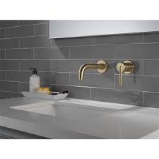 We did not find results for: Delta Trinsic Wall Mount Bathroom Faucet Trim 1 Handle Champagne Bronze Lowe S Canada