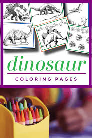 They are very soft and waxy which causes a build up of wax and crayons are best suited for large open areas to color in but the smaller twistable crayons can be used for smaller areas. Free Dinosaur Coloring Pages Organized 31