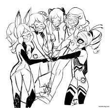 Click on the image to view the miraculous ladybug coloring worksheet. Ladybug And Cat Noir Kwami Coloring Pages Miraculous Ladybug Season 2 Coloring Pages How To Color