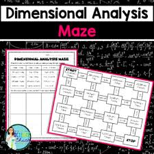 Dimensional Analysis Maze