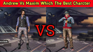 It increases the speed of eating (mushrooms) and using medkits by 2%. Maxim Vs Andrew Free Fire Andrew Vs Maxim Which The Vest Charecter Free Fire Raj Gaming 725 Youtube