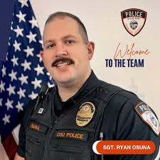 🎉Please help us welcome our newest Sergeants to the OSU DPS family!!!  👏👏👏 Sgt. Jeff Schrader and Sgt. Ryan Osuna bring a wealth of experience  and a passion for serving students and