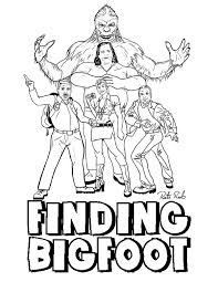 There's no better cure for cabin fever than printing and coloring our free coloring pages for kids. Bigfoot Coloring Pages Coloring Home