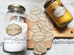 Daftar harga furnitur dapur & ruang makan model terbaru pilihan terbanyak dengan harga ekonomis di lazada.co.id | cicilan 0% bisa cod free ongkir. Diy Label Tag Barang Dapur Tema Rustic Blog Sihatimerahjambu