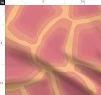 Large Giraffe Animal Jungle Print in Fabric | Spoonflower