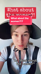 When I say, “What about Maria?” What I'm asking is, “WHAT ABOUT THE WO...