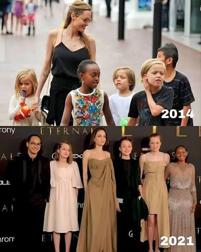 👨‍👩‍👧‍👦 All 6 of Angelina Jolie's kids together – can you believe how grown up they look?