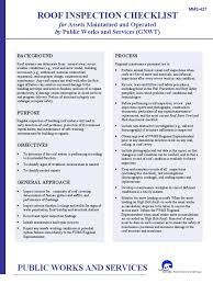 Collection of roof inspection letter template that will perfectly match your needs. Roof Inspection Checklist Roof Asphalt