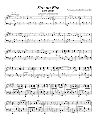 .of the cold fire on fire would normally kill us but this much desire together we're winners they my only direction it's fire on fire you are perfection my only direction it's fire on fire directed by noam. Fire On Fire Sheet Music For Piano Solo Musescore Com