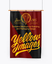 3d wooden logo mockup psd. Vertical Flag With Wooden Pole Mockup Front View In Outdoor Advertising Mockups On Yellow Images Object Mockups Mockup Psd Mockup Free Psd Mockups Templates