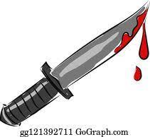 Drawing realistic knife 3d art: Bloody Knife Clip Art Royalty Free Gograph