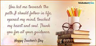 Teachers are sending messages to students during covid 19 telling them they miss them, they love them, and they hope they stay safe. Teacher S Day 2019 Motivational And Inspirational Quotes To Share On Facebook Whatsapp Hindustan Times