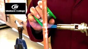 This flux is not made for copper water pipes. Mini Tutorial How To Solder Copper Pipe For Plumbing Or Gas Youtube