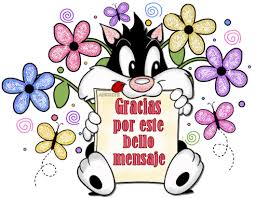 Resultado de imagen para bellos mensajes gifs