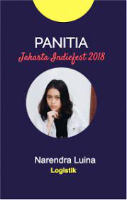 Coffee free vector card design. Create Design Id Card Panitia 252 Free Download Kemasaja Com Name Tag Design Marketing Business Card Identity Card Design