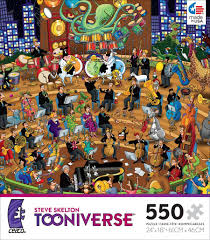 Recent coverage in major new outlets has called attention. Steve Skeltons Tooniverse Rhapsody In Zoo 550 Piece Jigsaw Puzzle Made In Usa Puzzle Ceaco Toys Hobbies Puzzles Selectvacationproperties Com