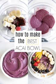 Acai Bowl Recipe Smoothie Bowl Recipe Bowl Recipes Easy Acai Bowl Recipe Easy