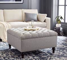 Get free shipping on qualified storage, square ottomans or buy online pick up in store today in the furniture department. Lorraine Tufted Square Storage Ottoman Pottery Barn