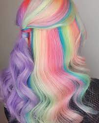 38 Cute Rainbow Hairstyles Ideas Will Want Copy Now Fashionmoe Hair Styles Hair Color Pastel Rainbow Hair Color