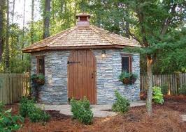 Catalina Five Sided Sheds Corner Garden Sheds Designs Amp Plans Brick Shed Garden Shed Kits Shed Office
