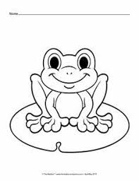 Frog Coloring Page Frog Coloring Pages Coloring Pages Spring Coloring Pages