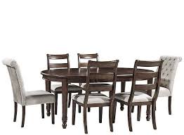 Dolena 7 Pc Dining Set In 2020 Fine Dining Room Traditional Furniture Dining Set