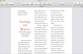 How To Easily Work With Columns In Pages On Mac