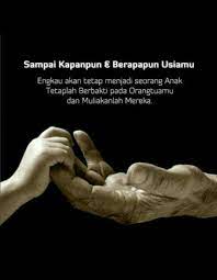 Tidak adil rasanya jika dia tidak mendapatkannya. Surga Di Bawah Telapak Kaki Ibu Steemit