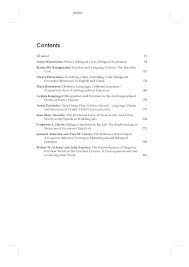 Pdf Languages And Emotions A Crosslinguistic Perspective Jean Marc Dewaele Academia Edu