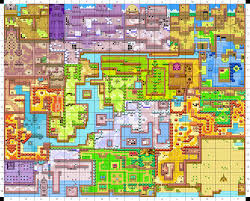 The Legend Of Zelda Oracle Of Seasons Map Of Holodrum Imagenes Creativas Dibujos Creatividad
